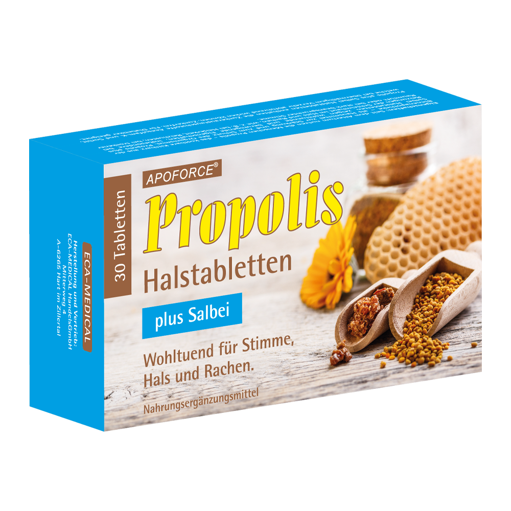Apoforce® Propolis plus Salbei Halstabletten