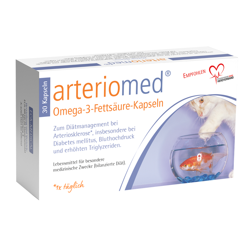 arteriomed-30er-Omega 3 Fettsäure Kapseln