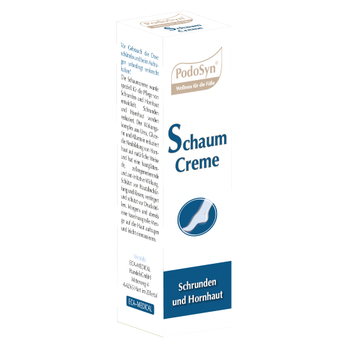 Podosyn Schaum Creme für Schrunden und Hornhaut